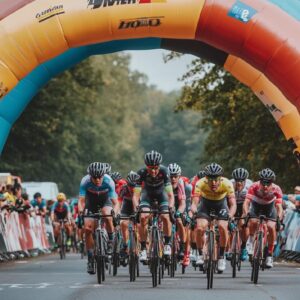 Pourquoi choisir une arche gonflable pour une course cyclisme réussie