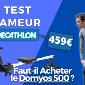 Test et avis sur le Domyos 500, le rameur pliable idéal pour la maison