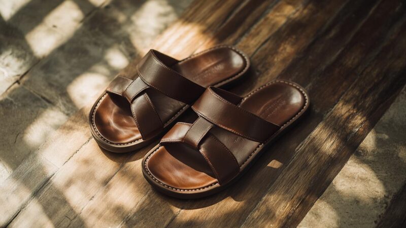 Astuces pour éliminer une tache d&rsquo;eau sur le cuir de vos sandales